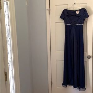 Milano navy blue dress